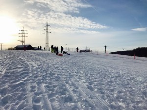 Skihütte Höhn Rodelbahn Westerwald Schlitten Schlittenfahren